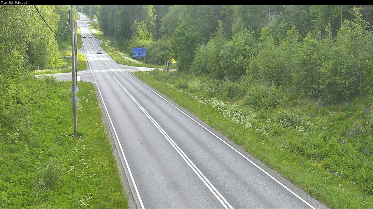 Kelikamerat Kuva Tie 58 Mänttä, Mänttä-Vilppula, Pirkanmaa