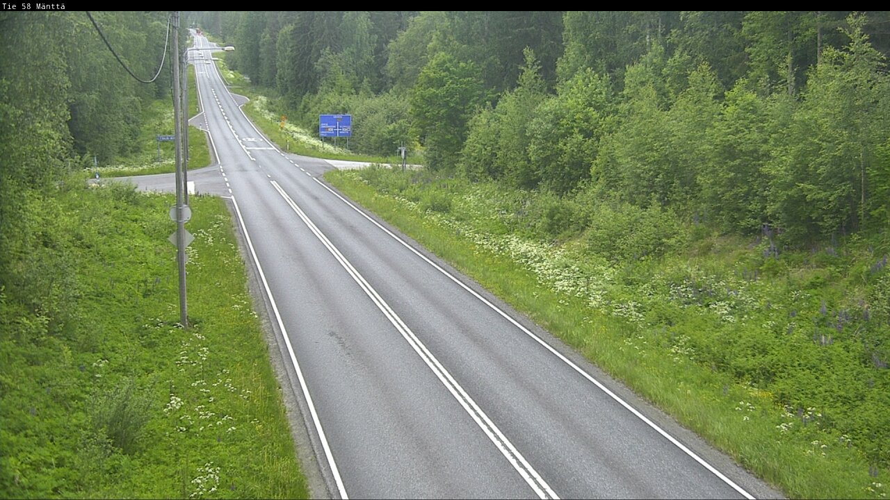 Kelikamerat Kuva Tie 58 Mänttä, Mänttä-Vilppula, Pirkanmaa