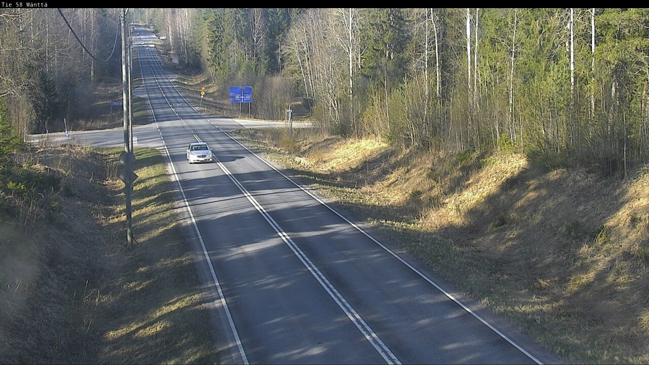 Kelikamerat Kuva Tie 58 Mänttä, Mänttä-Vilppula, Pirkanmaa