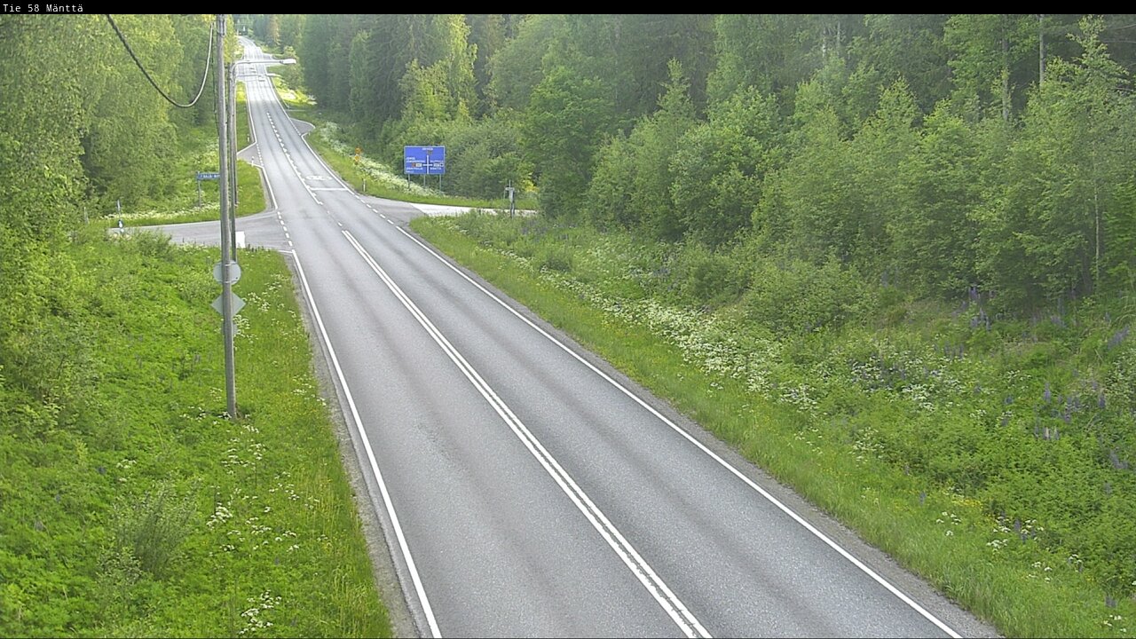 Kelikamerat Kuva Tie 58 Mänttä, Mänttä-Vilppula, Pirkanmaa