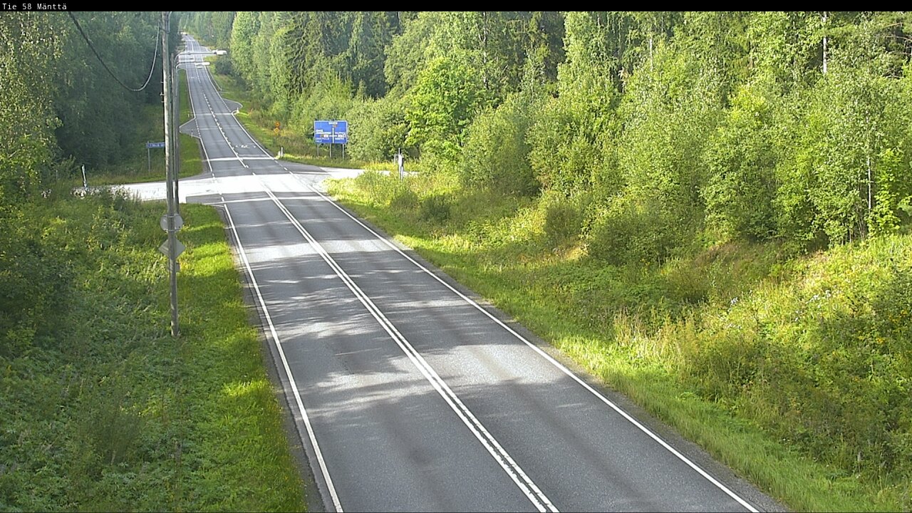 Kelikamerat Kuva Tie 58 Mänttä, Mänttä-Vilppula, Pirkanmaa