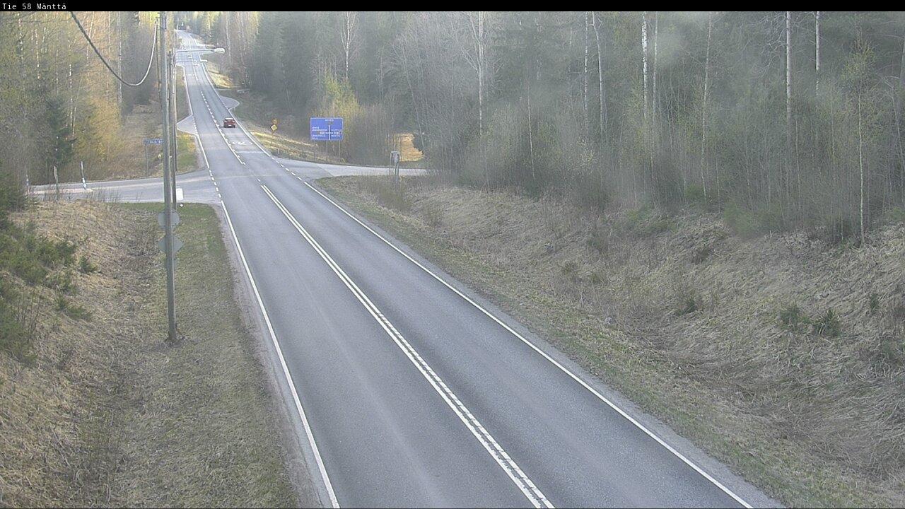 Kelikamerat Kuva Tie 58 Mänttä, Mänttä-Vilppula, Pirkanmaa