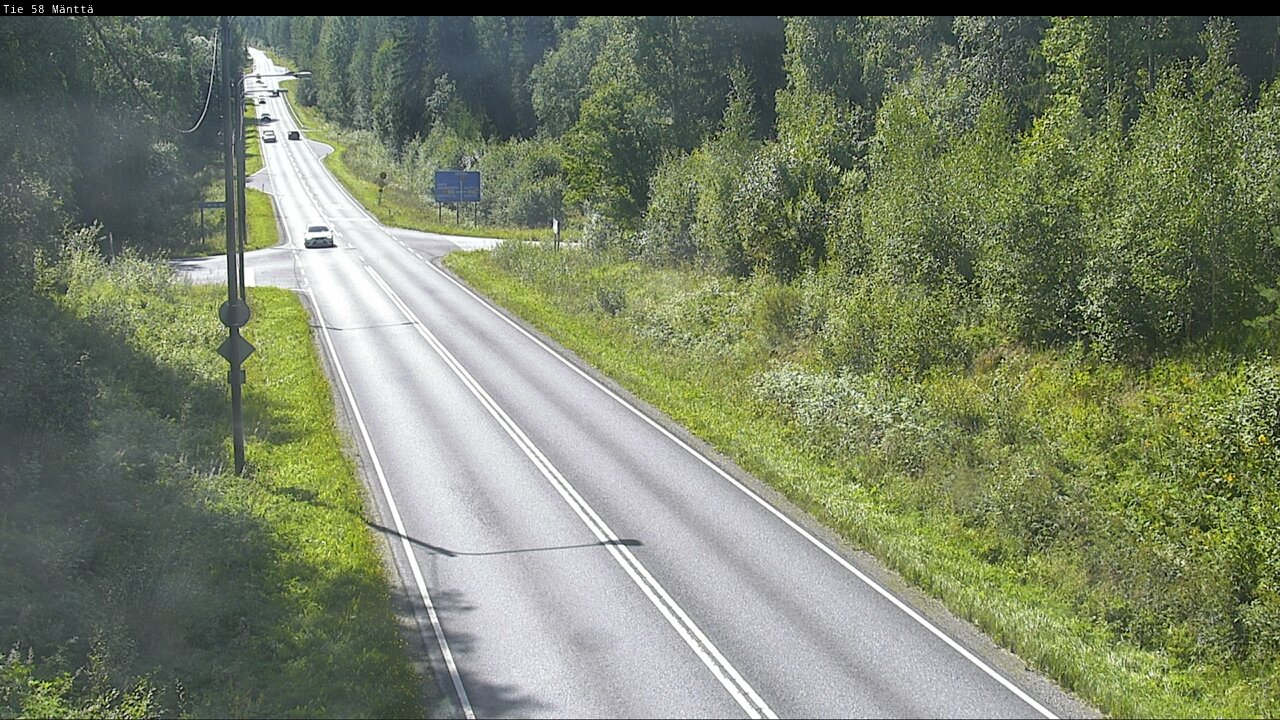 Kelikamerat Kuva Tie 58 Mänttä, Mänttä-Vilppula, Pirkanmaa