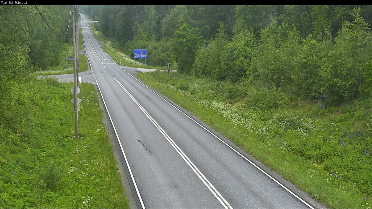 Kelikamerat Kuva Tie 58 Mänttä, Mänttä-Vilppula, Pirkanmaa