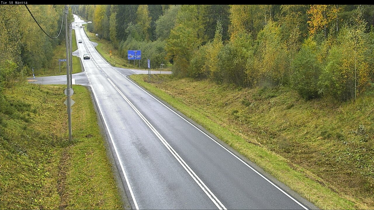 Kelikamerat Kuva Tie 58 Mänttä, Mänttä-Vilppula, Pirkanmaa
