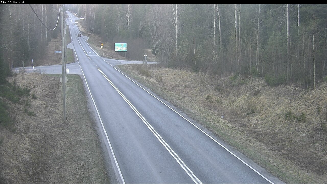 Kelikamerat Kuva Tie 58 Mänttä, Mänttä-Vilppula, Pirkanmaa