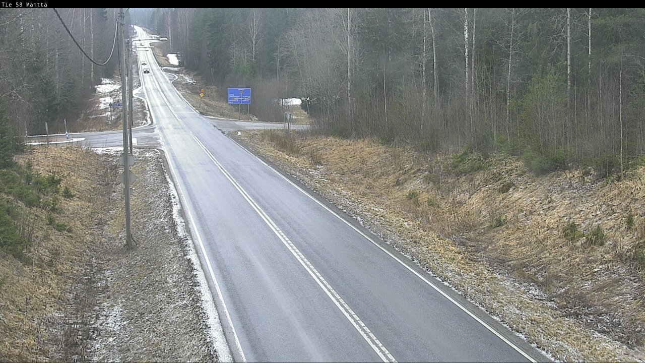 Kelikamerat Kuva Tie 58 Mänttä, Mänttä-Vilppula, Pirkanmaa