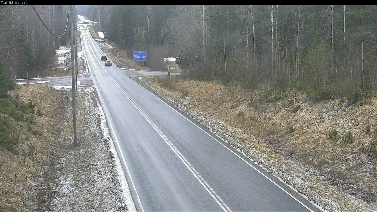 Kelikamerat Kuva Tie 58 Mänttä, Mänttä-Vilppula, Pirkanmaa