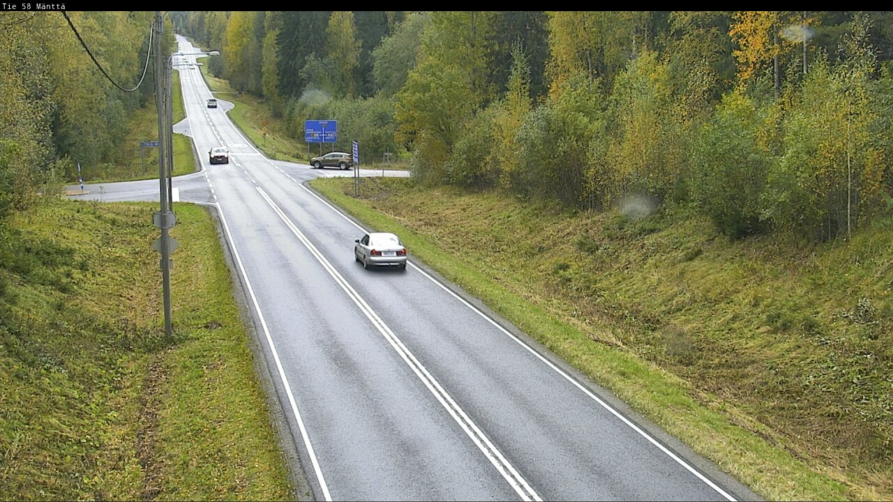 Kelikamerat Kuva Tie 58 Mänttä, Mänttä-Vilppula, Pirkanmaa