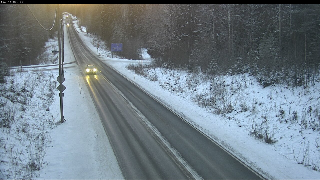 Kelikamerat Kuva Tie 58 Mänttä, Mänttä-Vilppula, Pirkanmaa