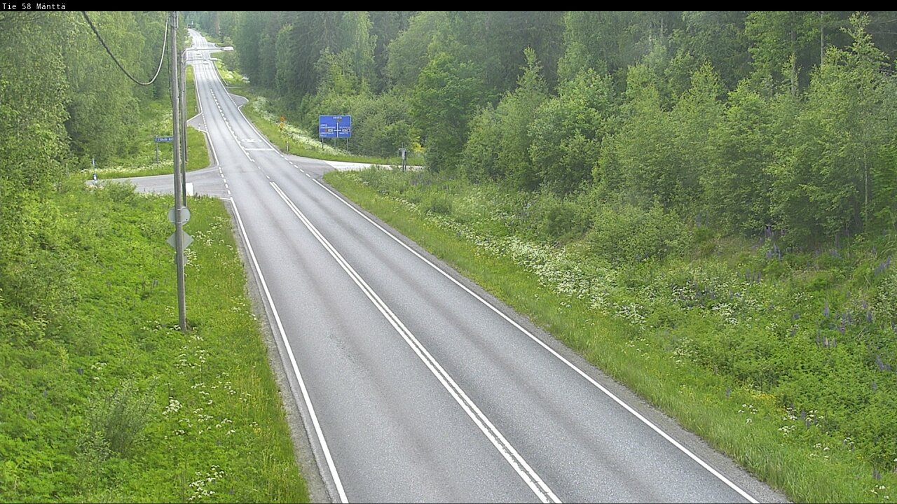 Kelikamerat Kuva Tie 58 Mänttä, Mänttä-Vilppula, Pirkanmaa