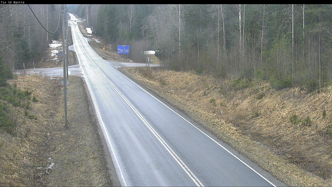 Kelikamerat Kuva Tie 58 Mänttä, Mänttä-Vilppula, Pirkanmaa