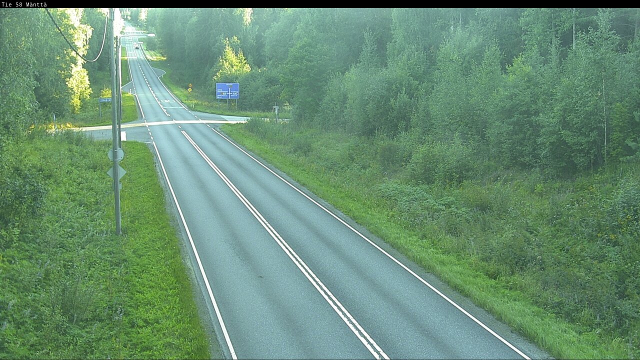 Kelikamerat Kuva Tie 58 Mänttä, Mänttä-Vilppula, Pirkanmaa