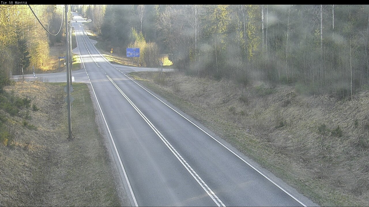 Kelikamerat Kuva Tie 58 Mänttä, Mänttä-Vilppula, Pirkanmaa