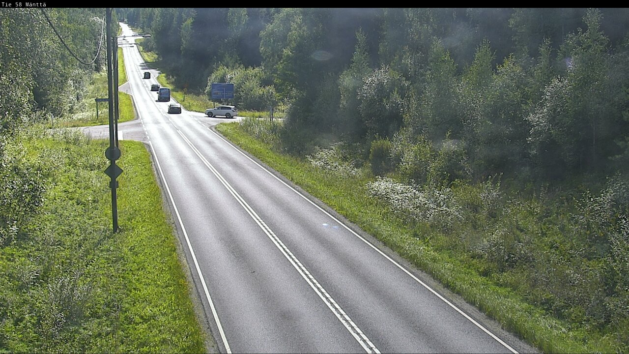 Kelikamerat Kuva Tie 58 Mänttä, Mänttä-Vilppula, Pirkanmaa