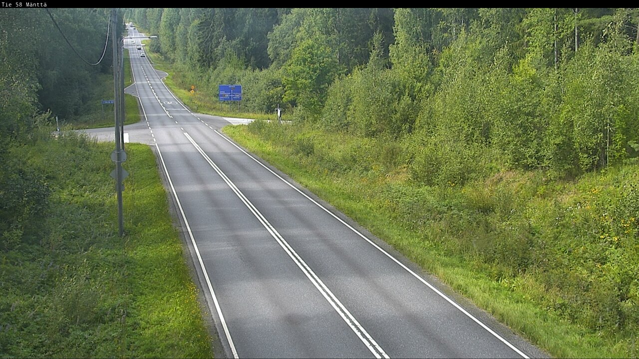 Kelikamerat Kuva Tie 58 Mänttä, Mänttä-Vilppula, Pirkanmaa