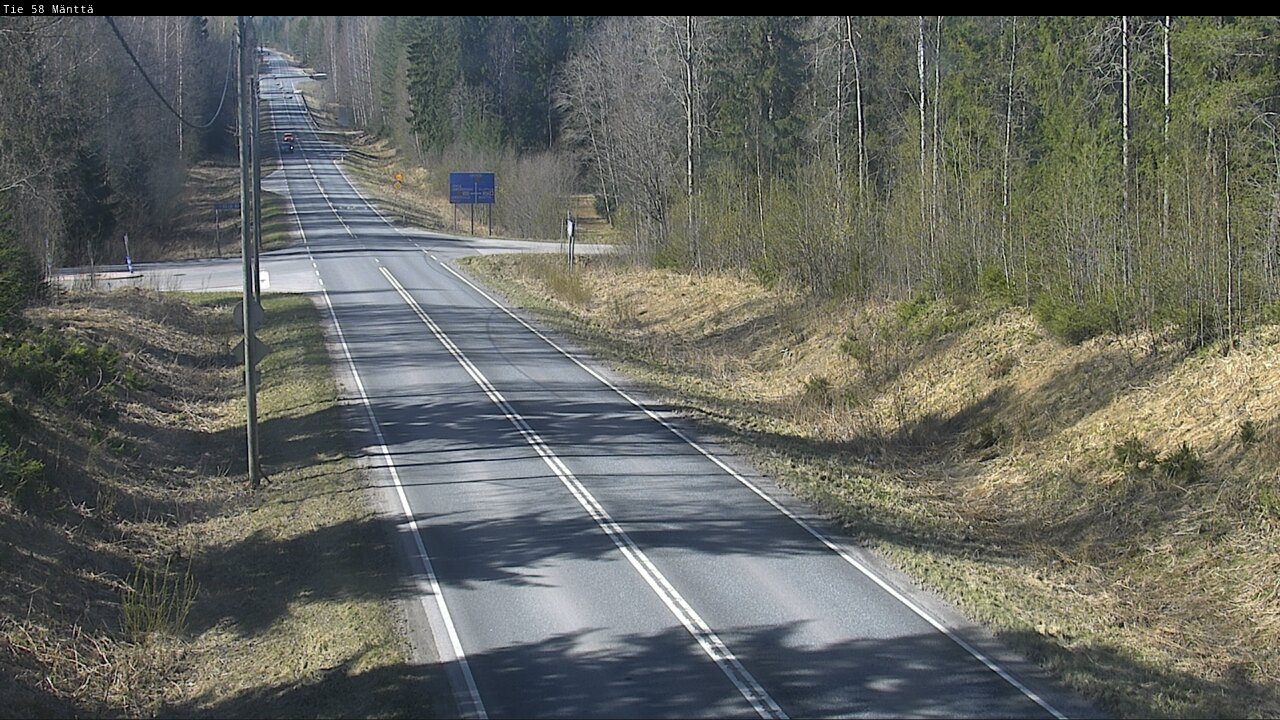 Kelikamerat Kuva Tie 58 Mänttä, Mänttä-Vilppula, Pirkanmaa