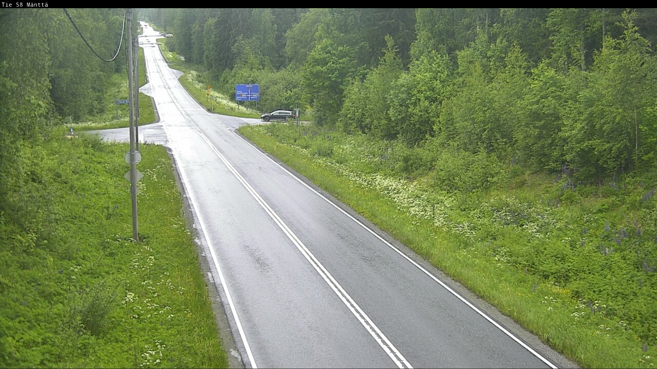 Kelikamerat Kuva Tie 58 Mänttä, Mänttä-Vilppula, Pirkanmaa