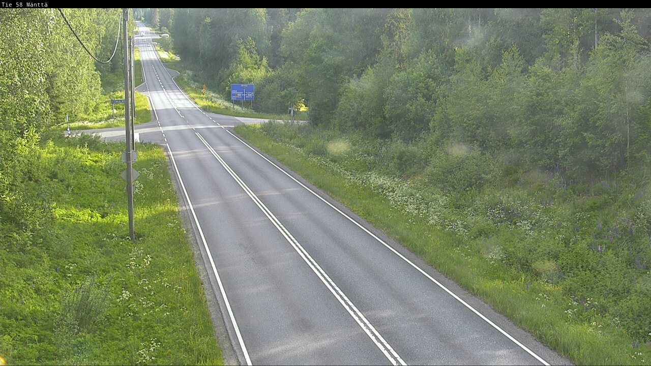 Kelikamerat Kuva Tie 58 Mänttä, Mänttä-Vilppula, Pirkanmaa