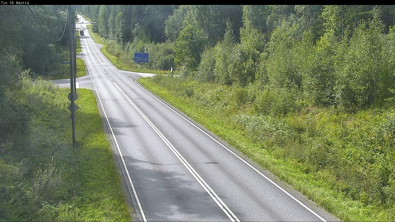 Kelikamerat Kuva Tie 58 Mänttä, Mänttä-Vilppula, Pirkanmaa