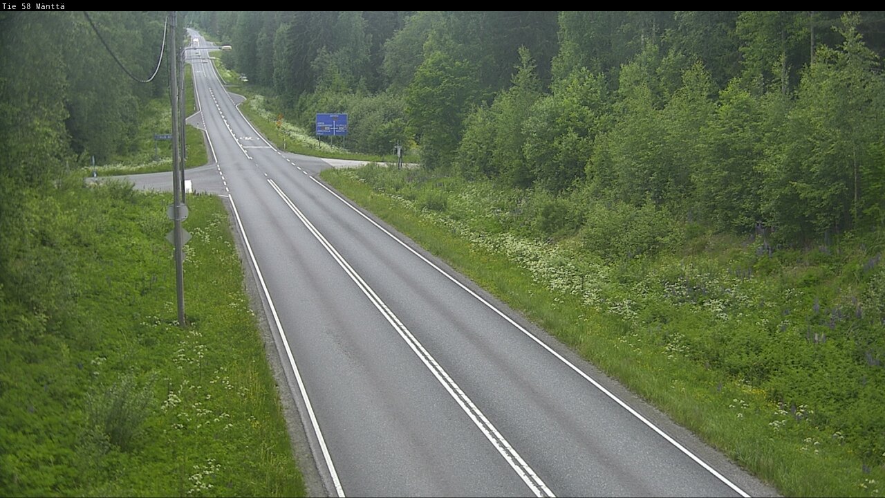 Kelikamerat Kuva Tie 58 Mänttä, Mänttä-Vilppula, Pirkanmaa