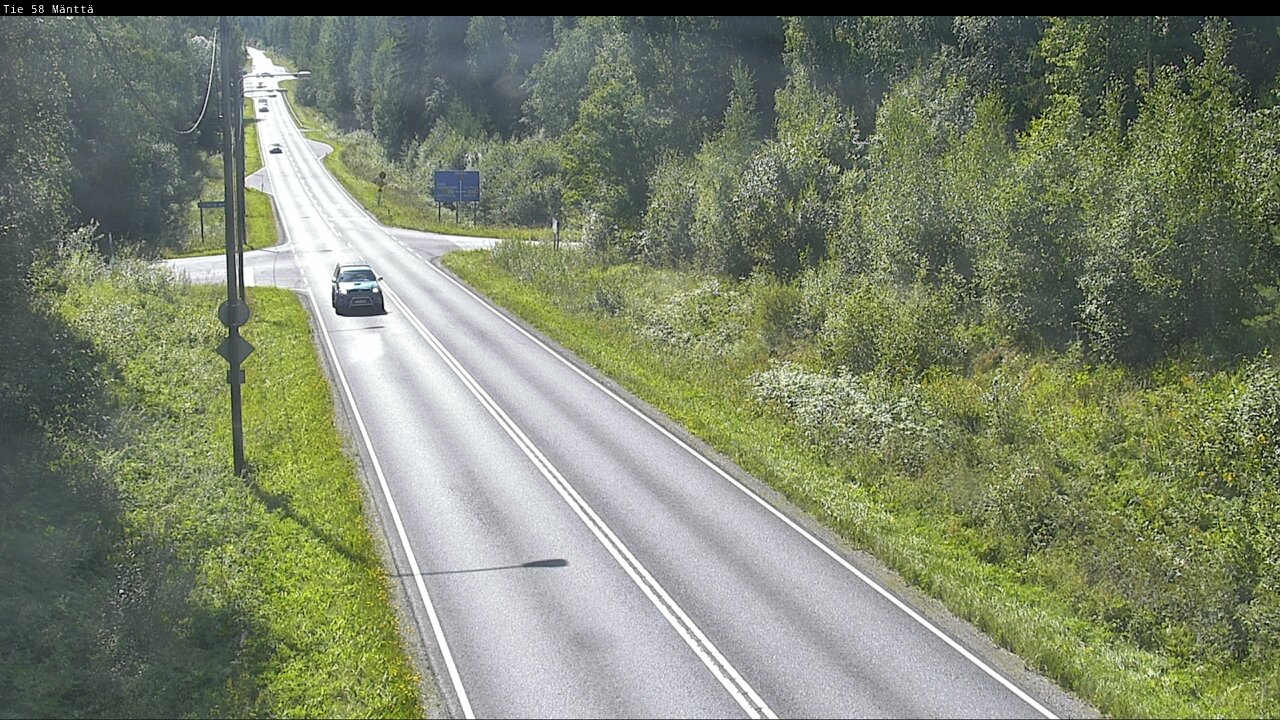 Kelikamerat Kuva Tie 58 Mänttä, Mänttä-Vilppula, Pirkanmaa