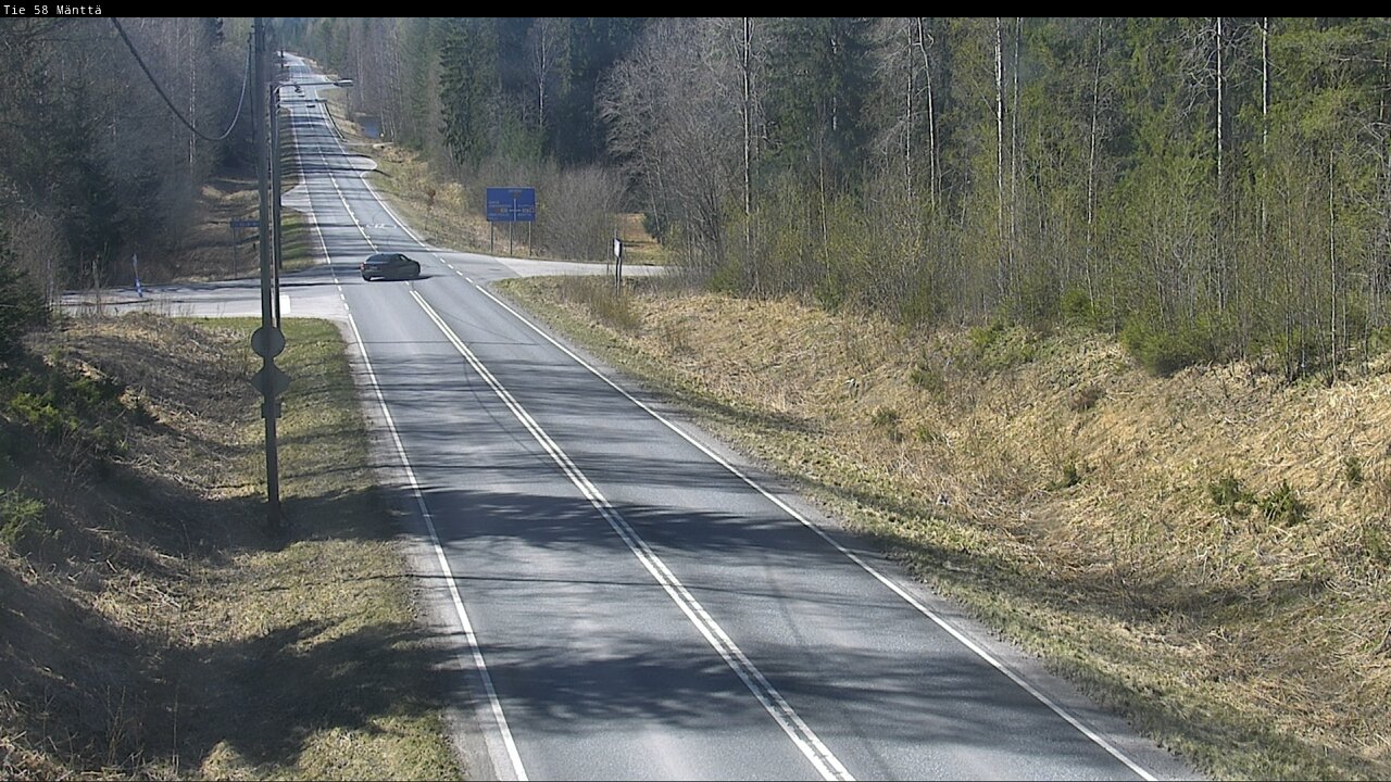 Kelikamerat Kuva Tie 58 Mänttä, Mänttä-Vilppula, Pirkanmaa