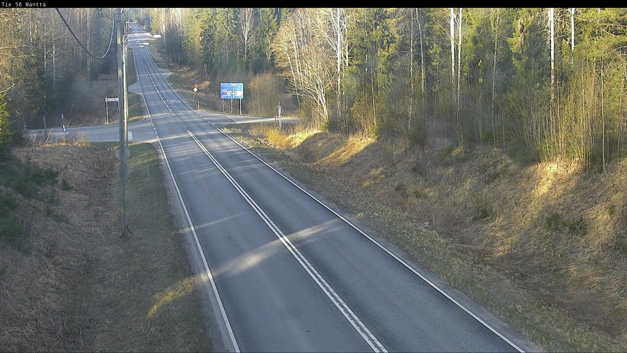 Kelikamerat Kuva Tie 58 Mänttä, Mänttä-Vilppula, Pirkanmaa