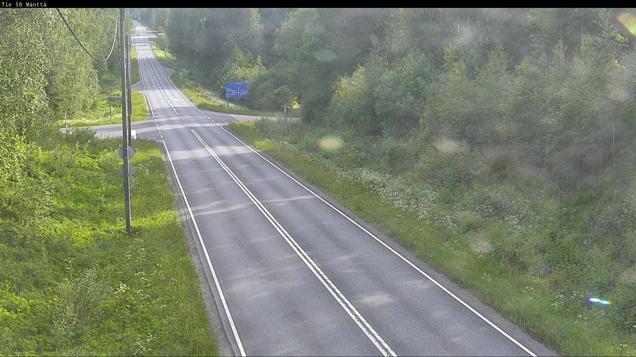 Kelikamerat Kuva Tie 58 Mänttä, Mänttä-Vilppula, Pirkanmaa