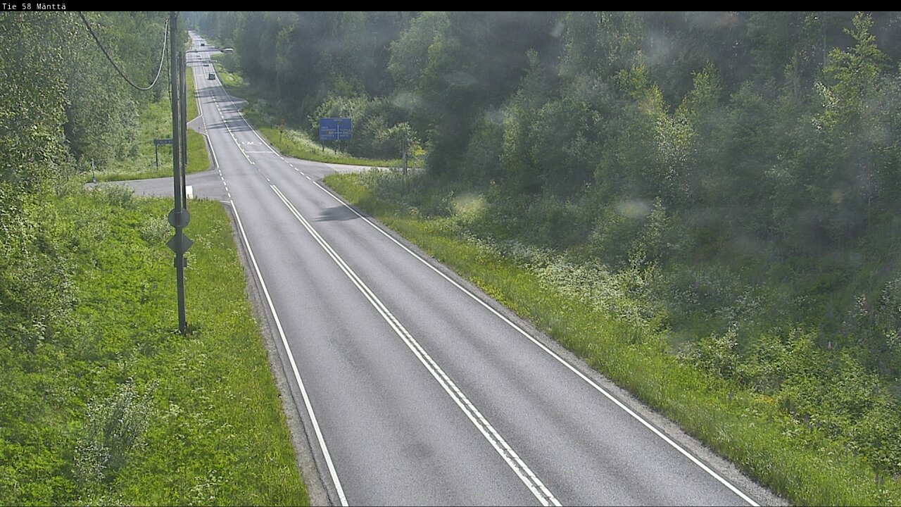 Kelikamerat Kuva Tie 58 Mänttä, Mänttä-Vilppula, Pirkanmaa
