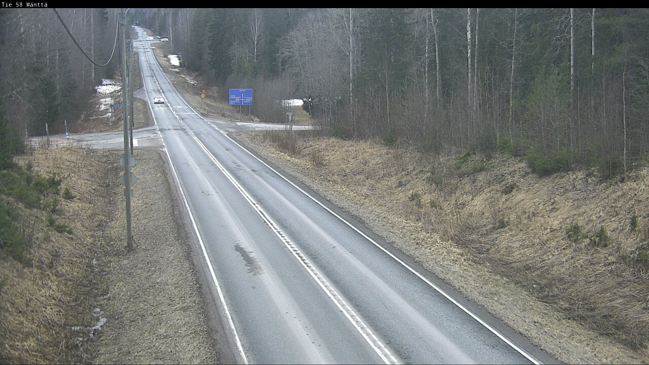 Kelikamerat Kuva Tie 58 Mänttä, Mänttä-Vilppula, Pirkanmaa