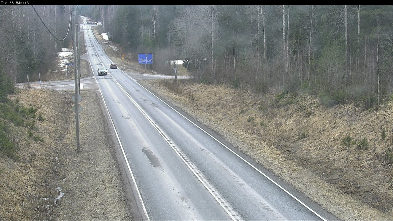 Kelikamerat Kuva Tie 58 Mänttä, Mänttä-Vilppula, Pirkanmaa