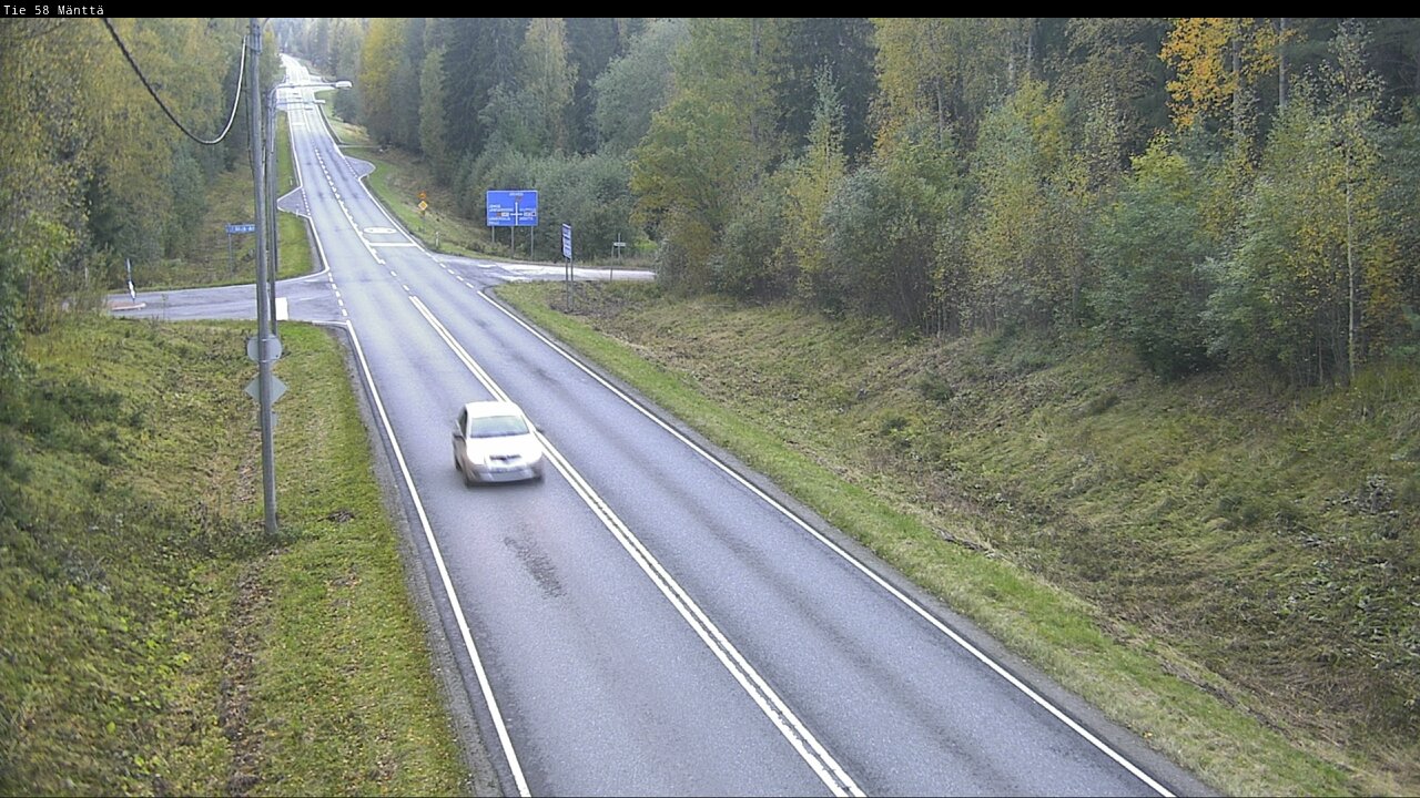 Kelikamerat Kuva Tie 58 Mänttä, Mänttä-Vilppula, Pirkanmaa