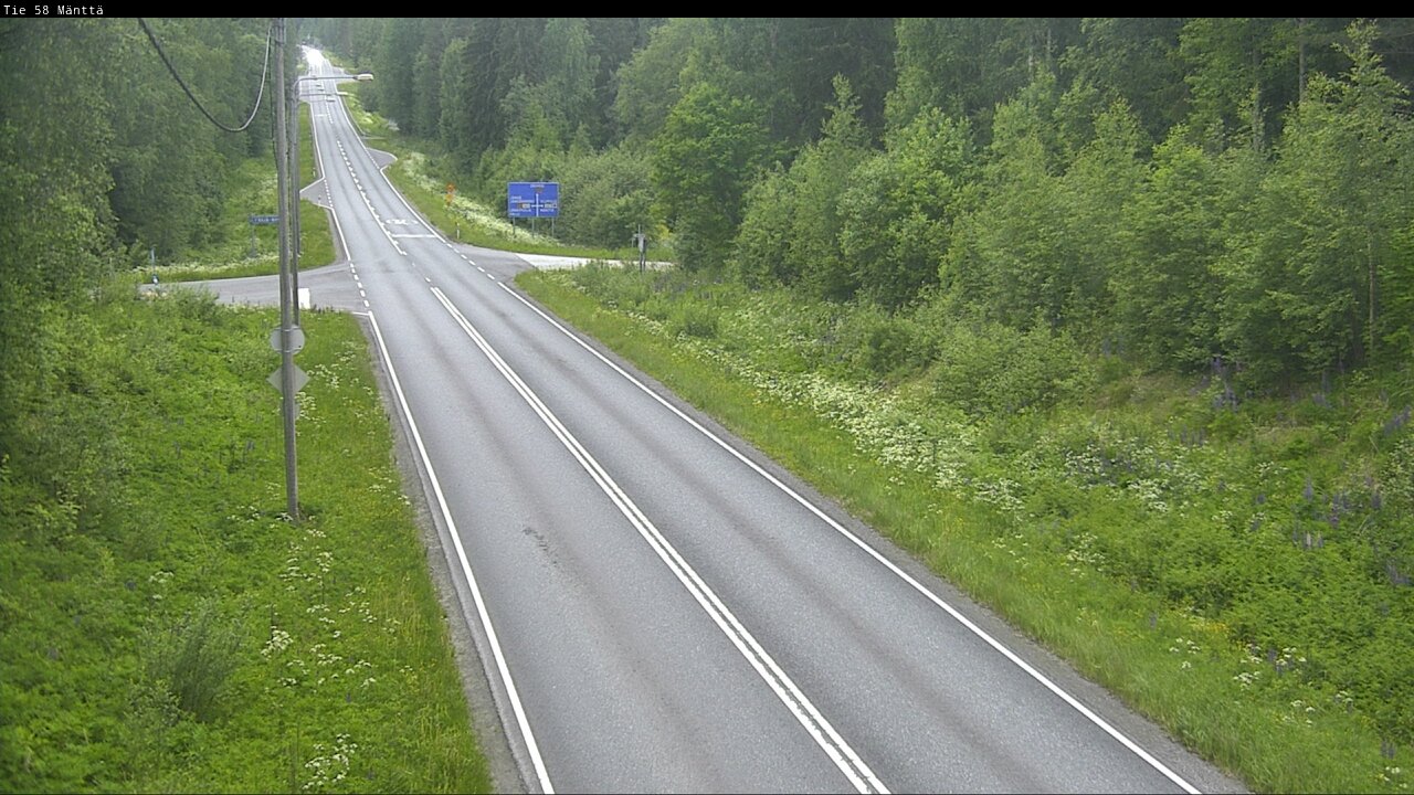 Kelikamerat Kuva Tie 58 Mänttä, Mänttä-Vilppula, Pirkanmaa