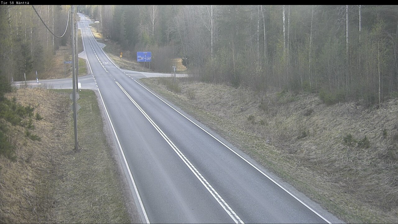 Kelikamerat Kuva Tie 58 Mänttä, Mänttä-Vilppula, Pirkanmaa