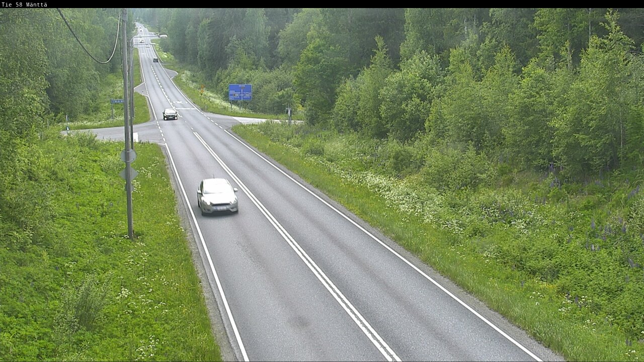 Kelikamerat Kuva Tie 58 Mänttä, Mänttä-Vilppula, Pirkanmaa