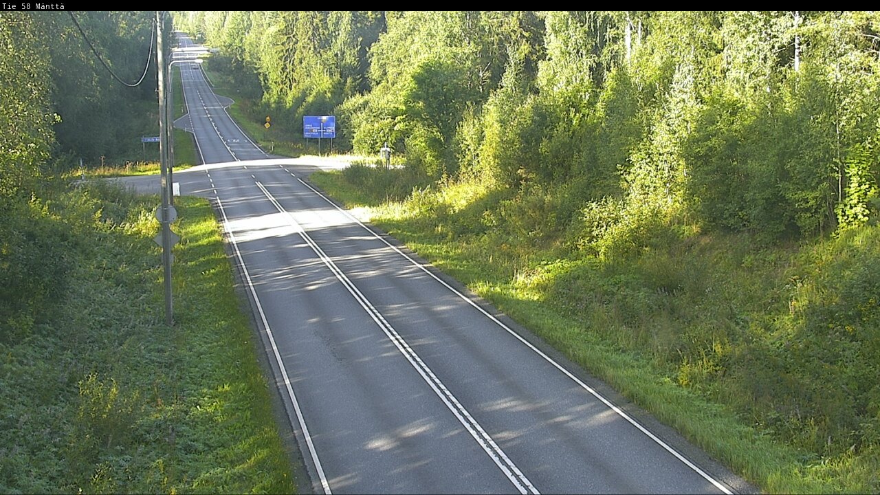 Kelikamerat Kuva Tie 58 Mänttä, Mänttä-Vilppula, Pirkanmaa
