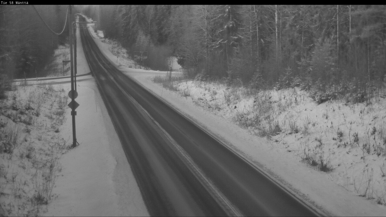 Kelikamerat Kuva Tie 58 Mänttä, Mänttä-Vilppula, Pirkanmaa