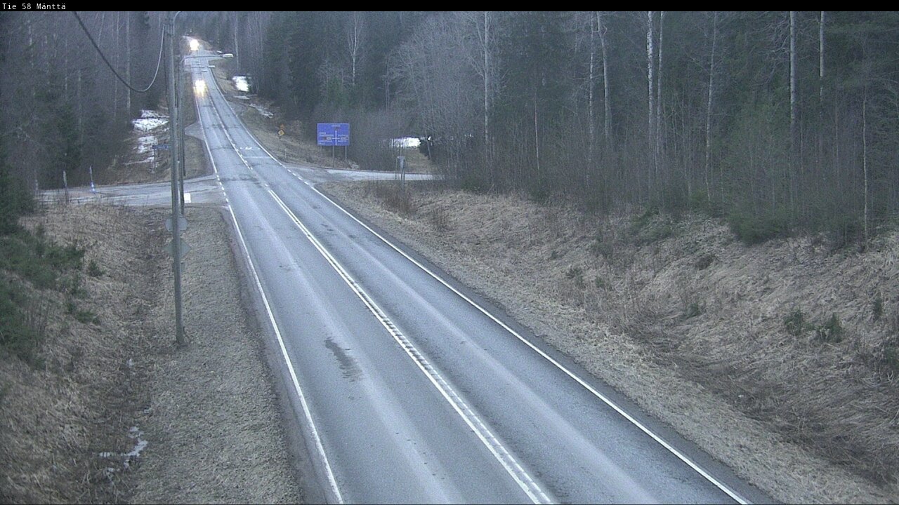 Kelikamerat Kuva Tie 58 Mänttä, Mänttä-Vilppula, Pirkanmaa