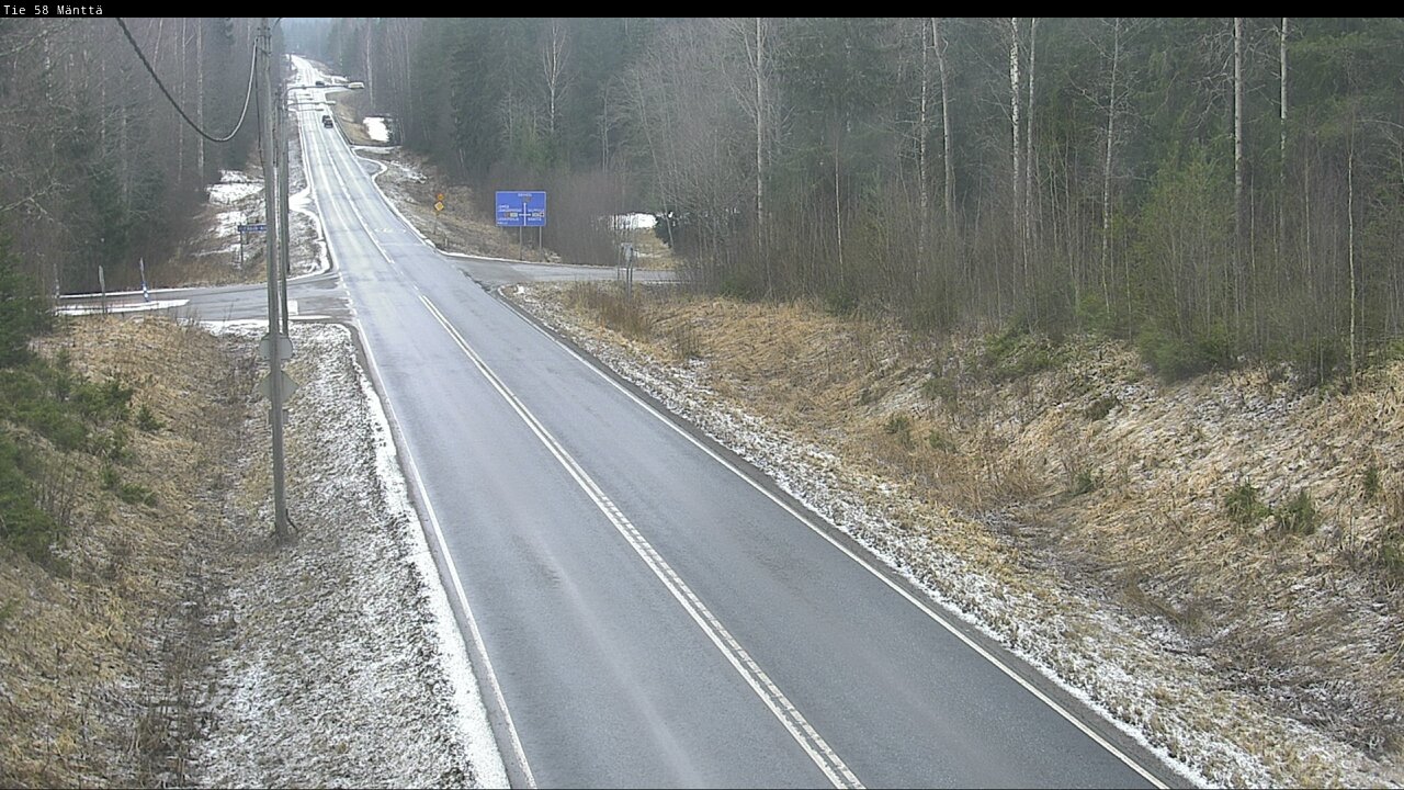 Kelikamerat Kuva Tie 58 Mänttä, Mänttä-Vilppula, Pirkanmaa