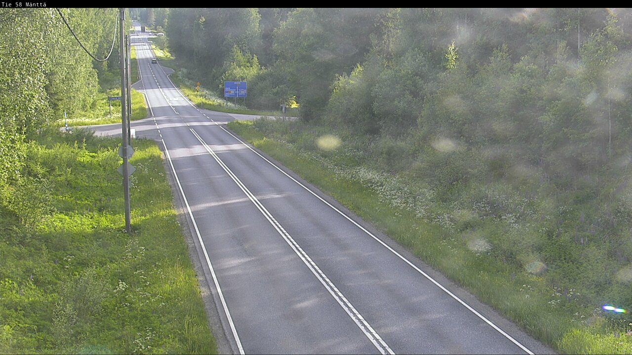 Kelikamerat Kuva Tie 58 Mänttä, Mänttä-Vilppula, Pirkanmaa