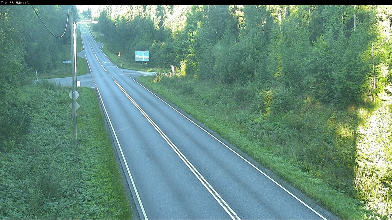 Kelikamerat Kuva Tie 58 Mänttä, Mänttä-Vilppula, Pirkanmaa