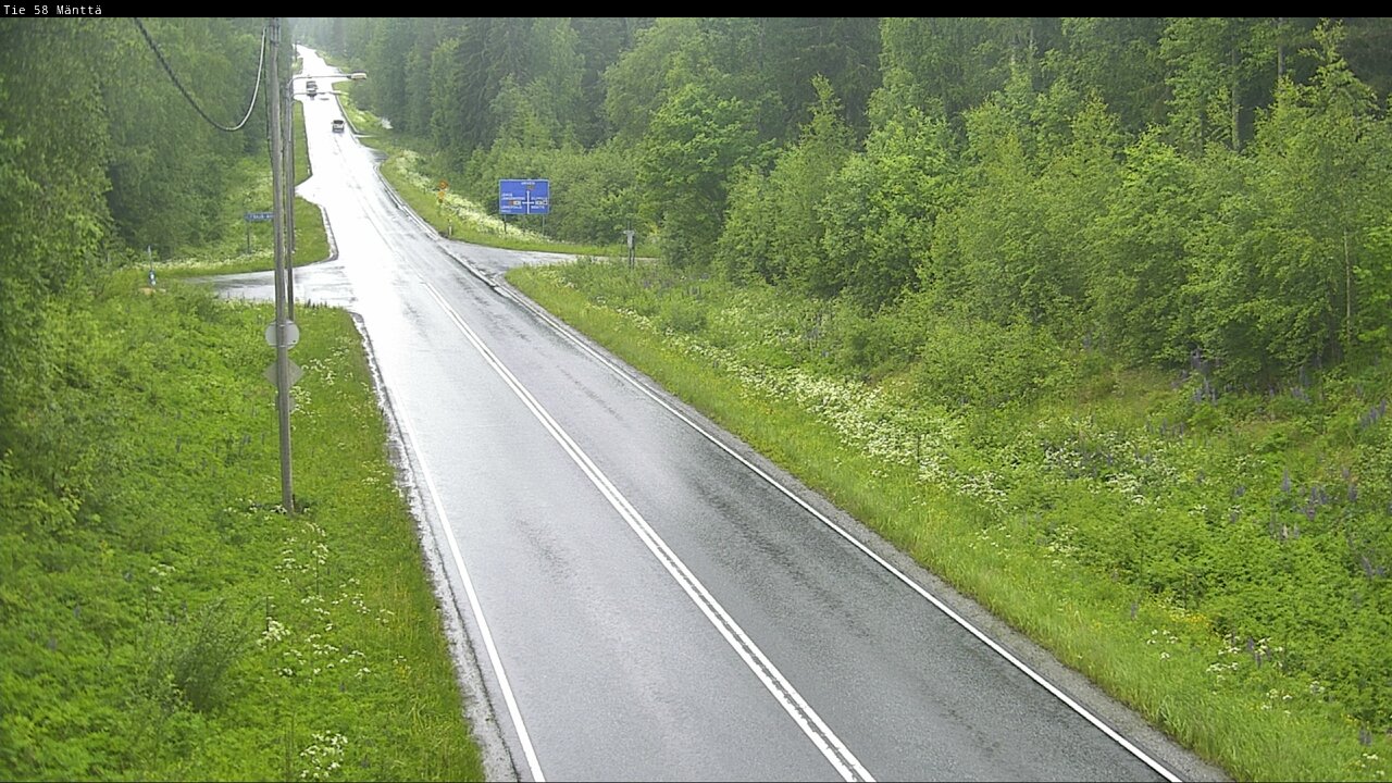 Kelikamerat Kuva Tie 58 Mänttä, Mänttä-Vilppula, Pirkanmaa