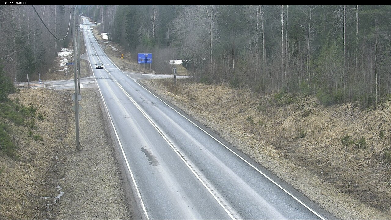 Kelikamerat Kuva Tie 58 Mänttä, Mänttä-Vilppula, Pirkanmaa