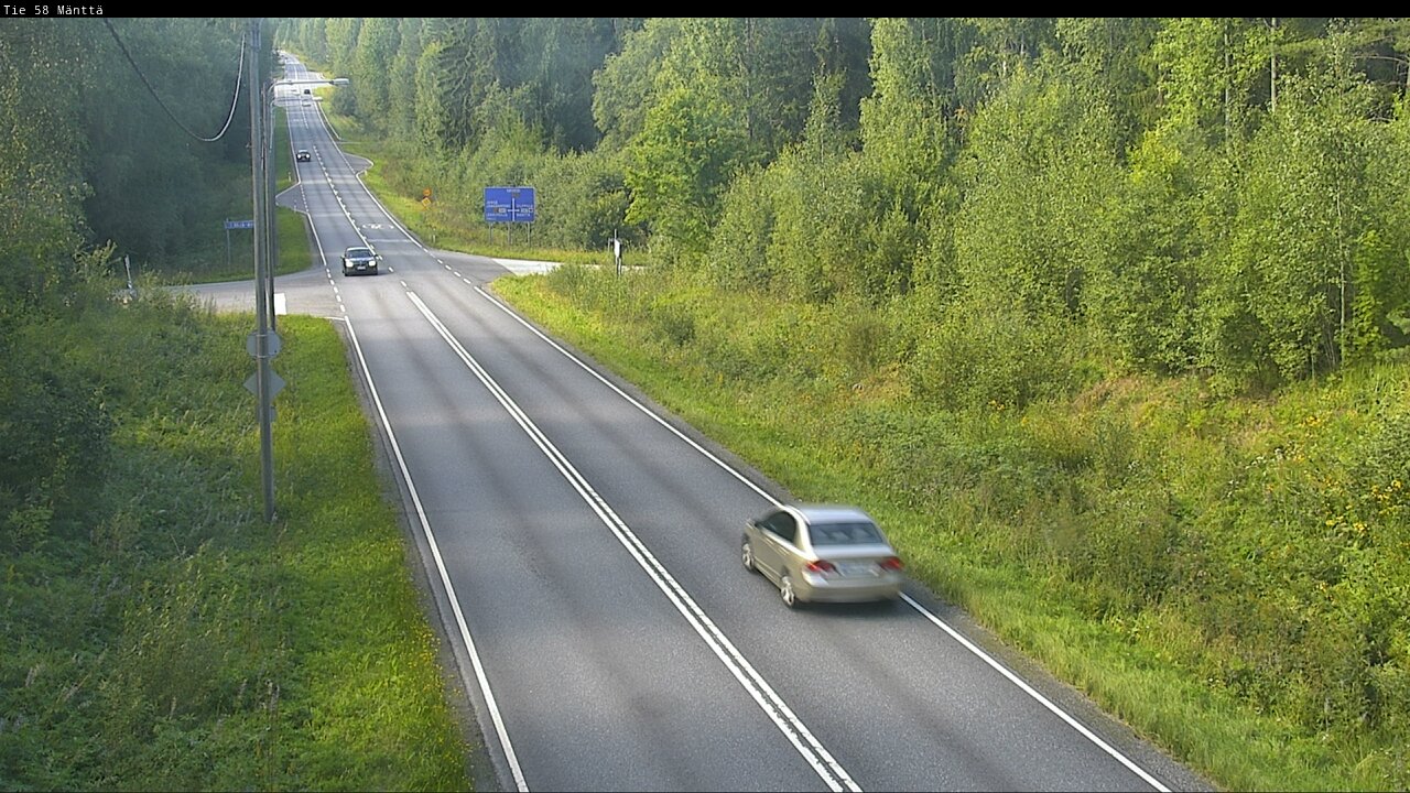 Kelikamerat Kuva Tie 58 Mänttä, Mänttä-Vilppula, Pirkanmaa
