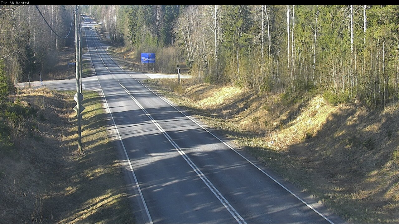 Kelikamerat Kuva Tie 58 Mänttä, Mänttä-Vilppula, Pirkanmaa