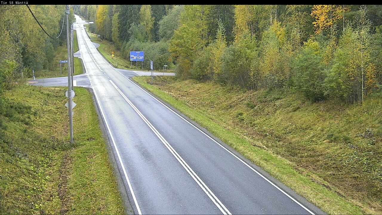 Weather Camera Image Road 58 Mänttä, Mänttä-Vilppula, Pirkanmaa