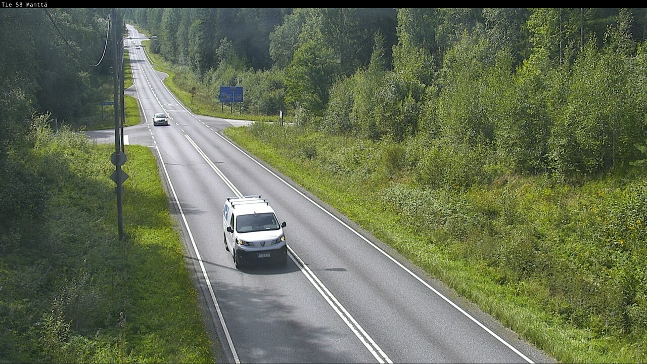Kelikamerat Kuva Tie 58 Mänttä, Mänttä-Vilppula, Pirkanmaa