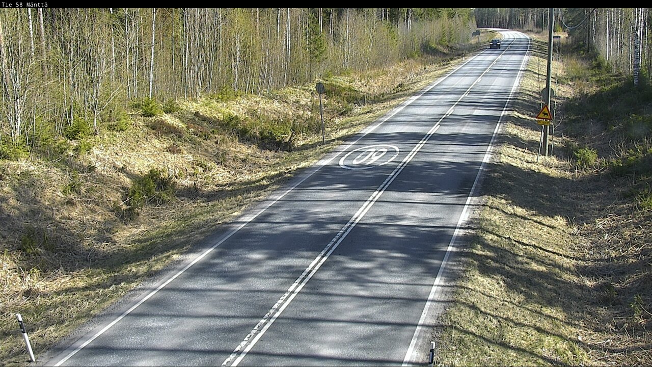 Kelikamerat Kuva Tie 58 Mänttä, Mänttä-Vilppula, Pirkanmaa