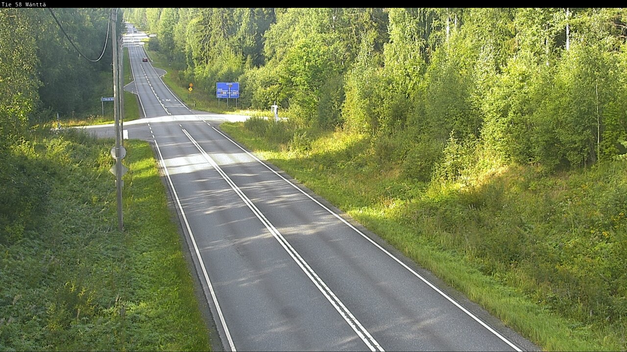 Kelikamerat Kuva Tie 58 Mänttä, Mänttä-Vilppula, Pirkanmaa